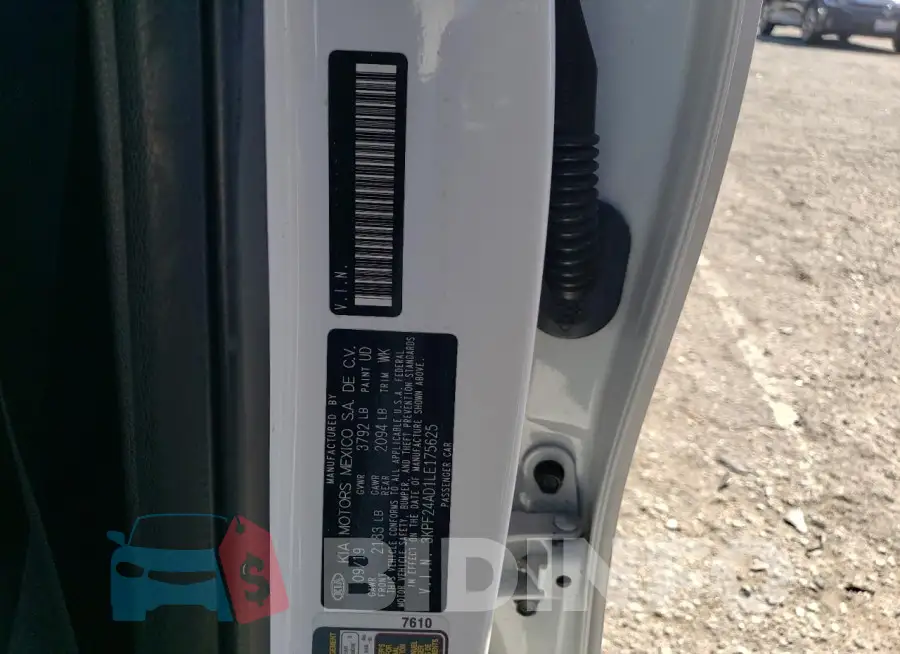 3KPF24AD1LE175625 Photo# 13