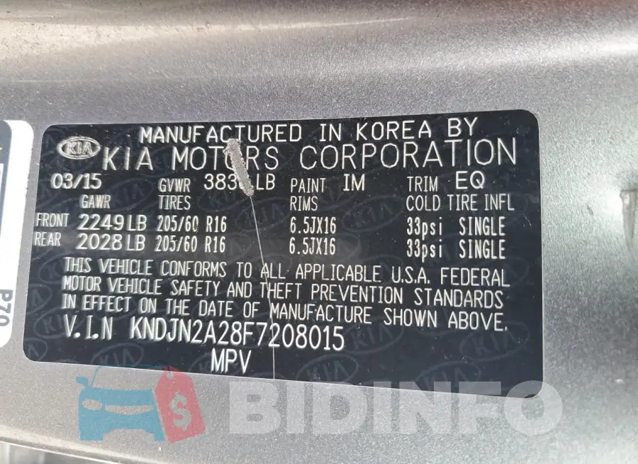 KNDJN2A28F7208015 Photo# 12