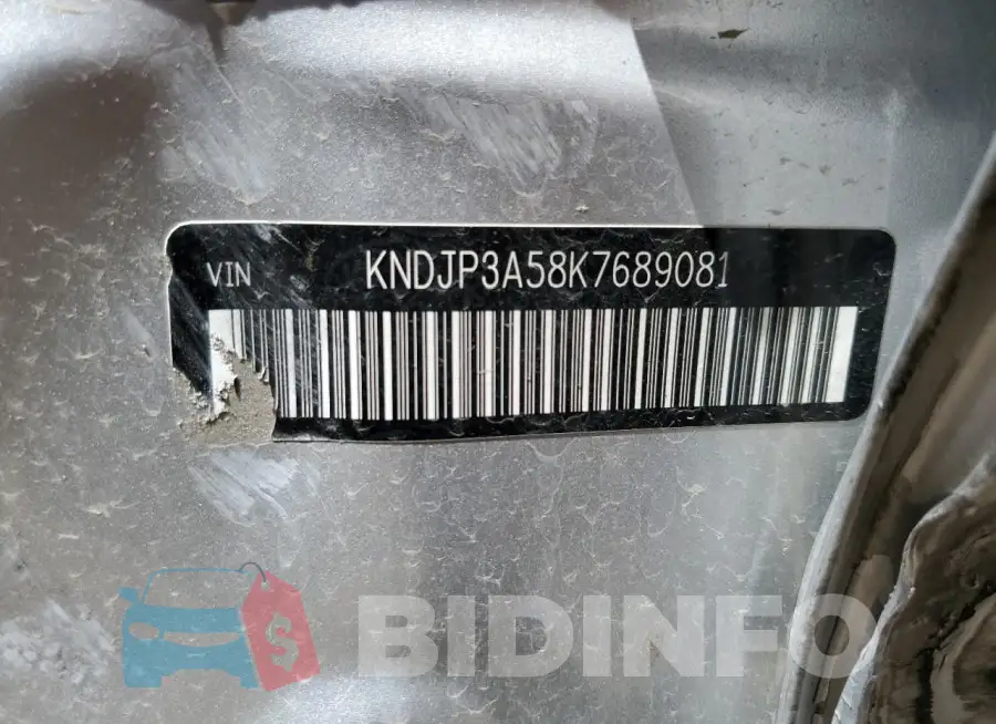KNDJP3A58K7689081 Photo# 12