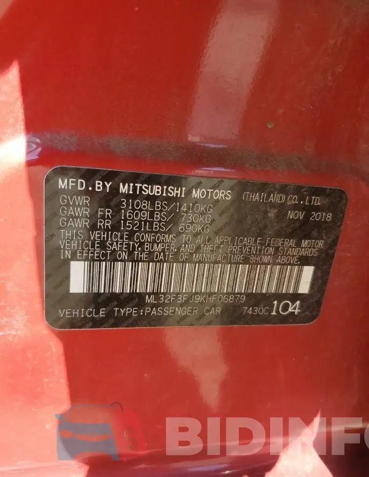 ML32F3FJ9KHF06879 Photo# 12