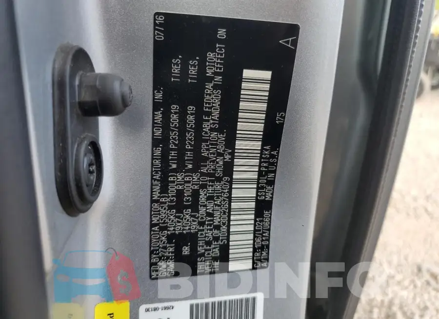 5TDXK3DC2GS764079 Photo# 12