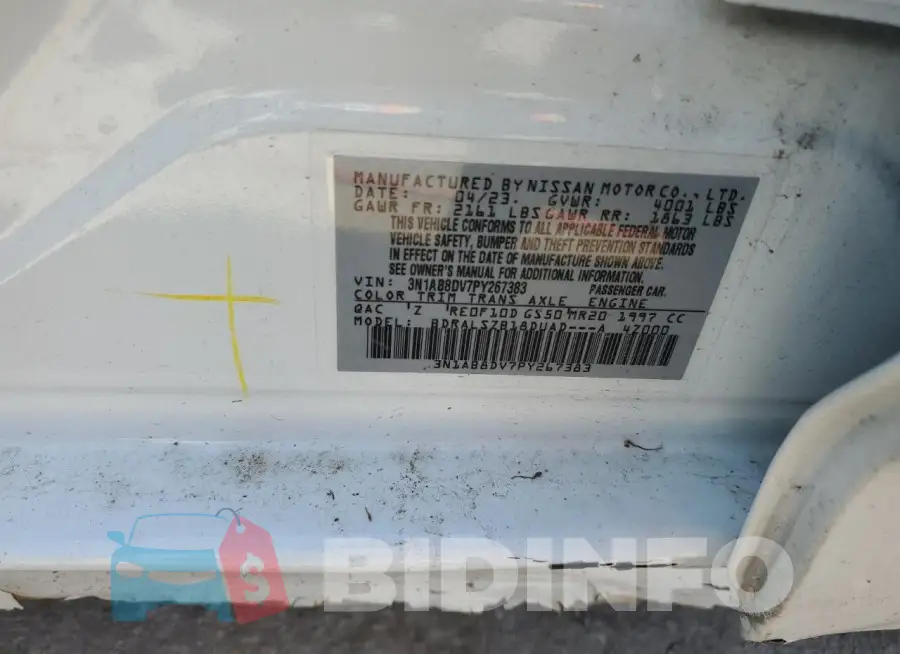 3N1AB8DV7PY267383 Photo# 13