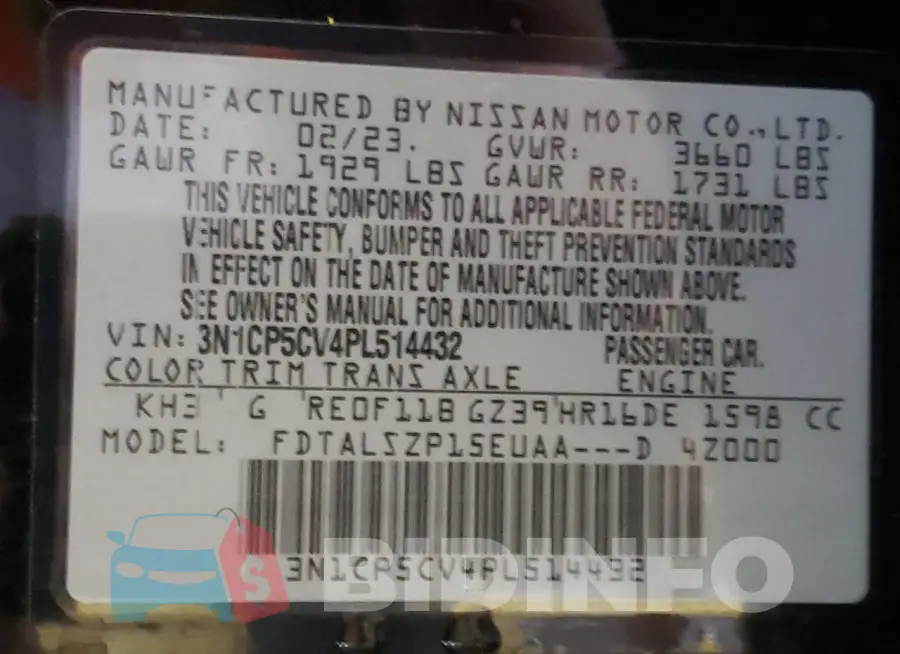 3N1CP5CV4PL514432 Photo# 13