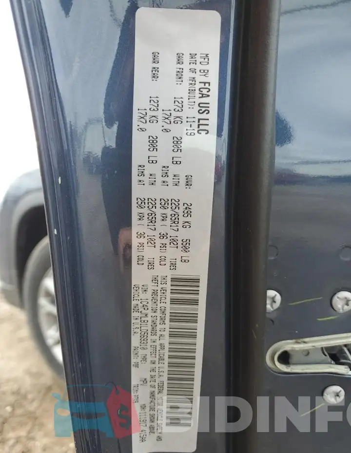 1C4PJMLB1LD569310 Photo# 13