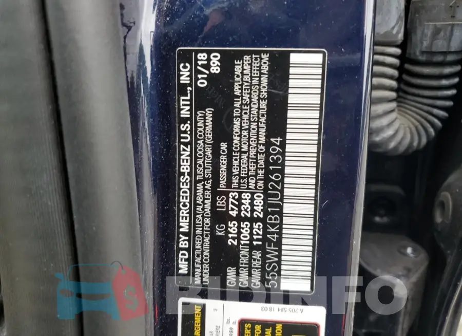 55SWF4KB1JU261394 Photo# 12