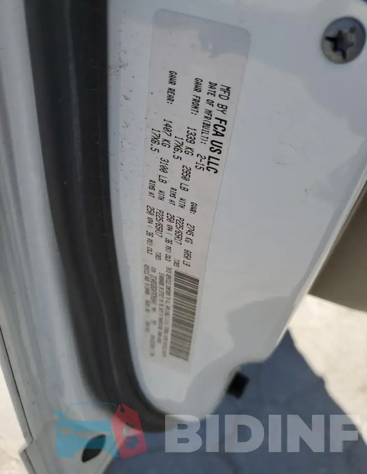 2C4RDGBGXFR705045 Photo# 14
