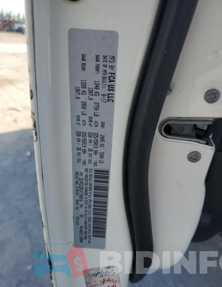 3C4PDCGB1HT706016 Photo# 13