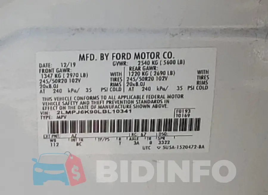 2LMPJ6K90LBL10341 Photo# 14