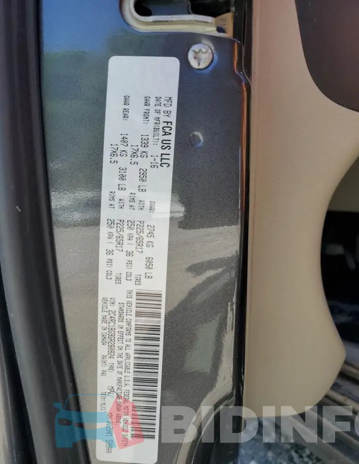 2C4RC1BG9GR280824 Photo# 13
