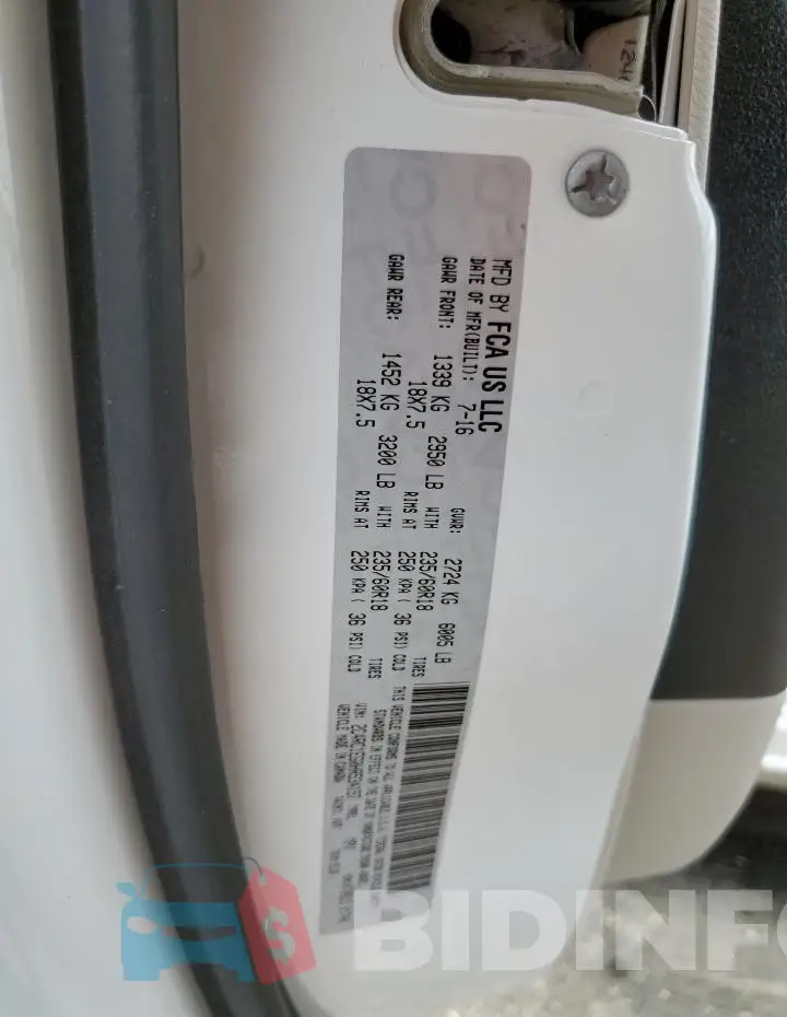 2C4RC1EG0HR534157 Photo# 12