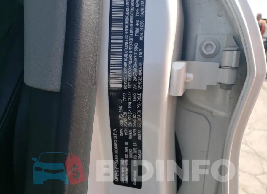 ZASPAKBN6M7D15843 Photo# 13