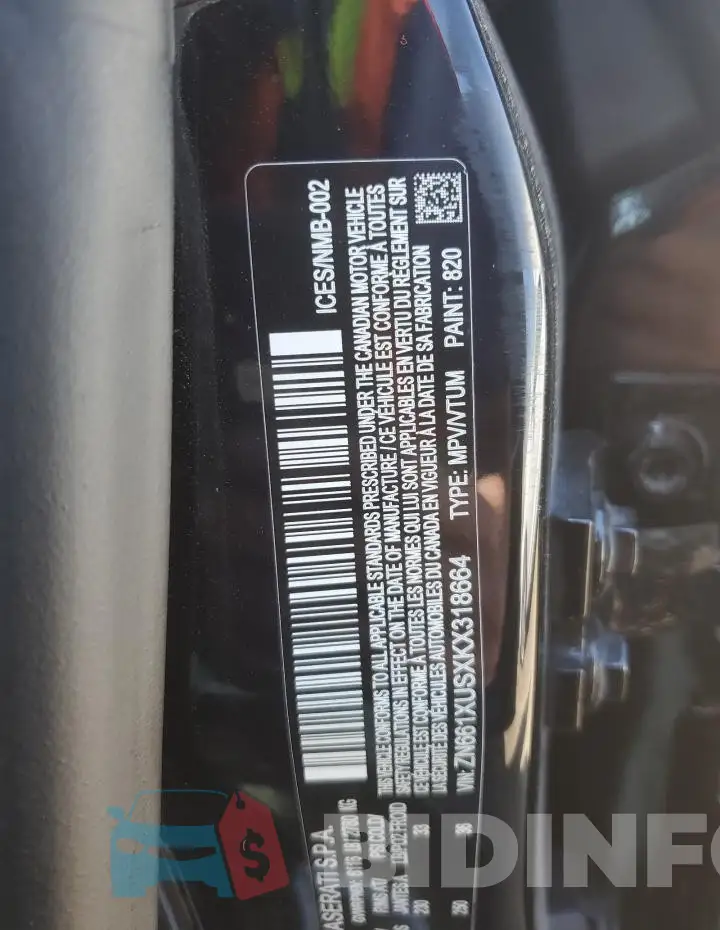 ZN661XUSXKX318664 Photo# 14