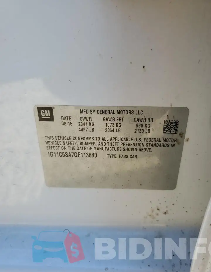 1G11C5SA7GF113880 Photo# 12