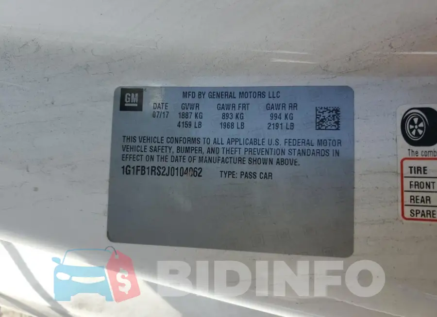 1G1FB1RS2J0104062 Photo# 12