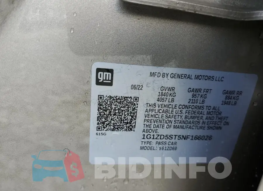 1G1ZD5ST5NF166026 Photo# 12