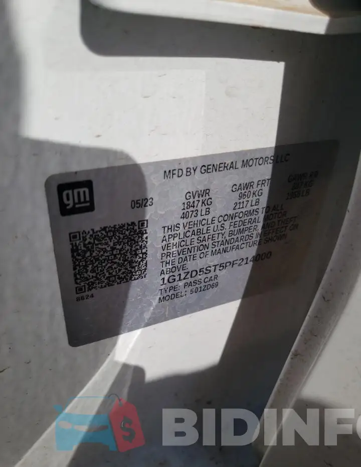 1G1ZD5ST5PF214000 Photo# 12