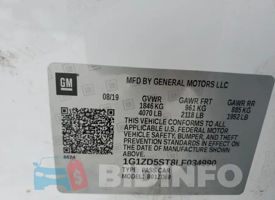 1G1ZD5ST8LF034990 Photo# 12