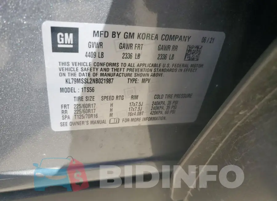 KL79MSSL2NB021987 Photo# 13