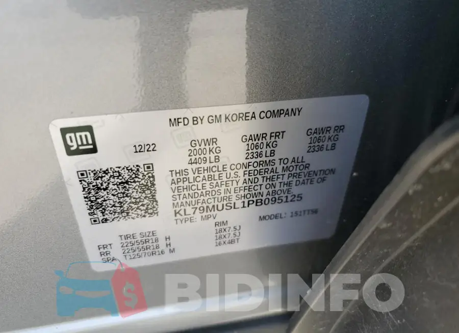 KL79MUSL1PB095125 Photo# 13