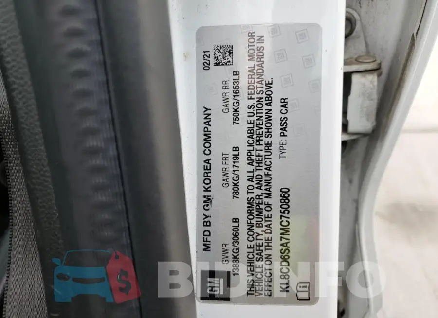 KL8CD6SA7MC750860 Photo# 12