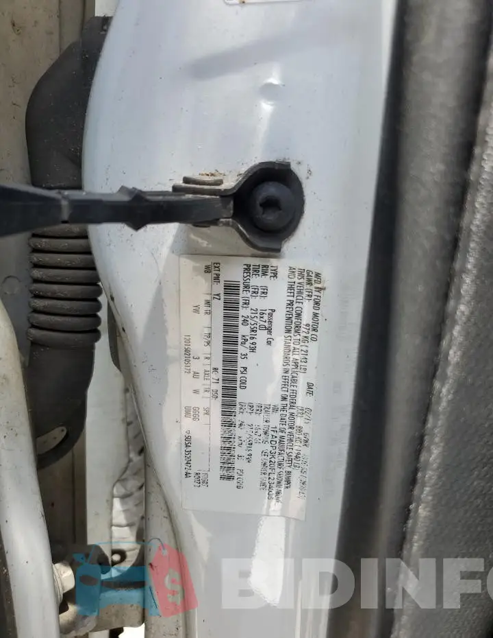 1FADP3K20FL234035 Photo# 12