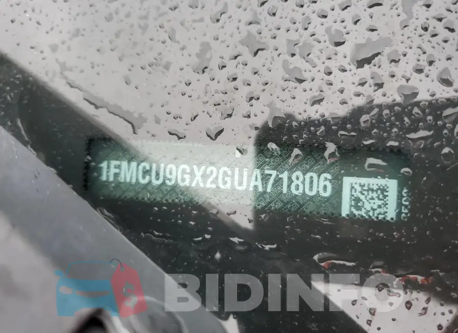 1FMCU9GX2GUA71806 Photo# 13