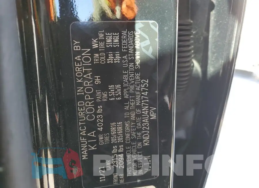 KNDJ23AU4N7174752 Photo# 13