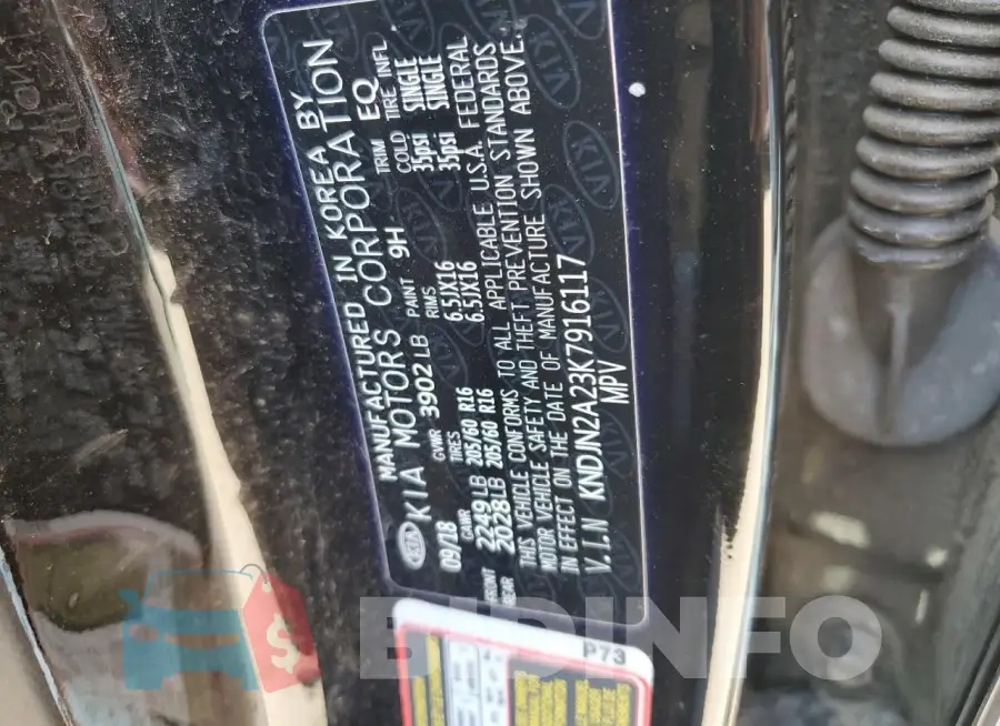KNDJN2A23K7916117 Photo# 13