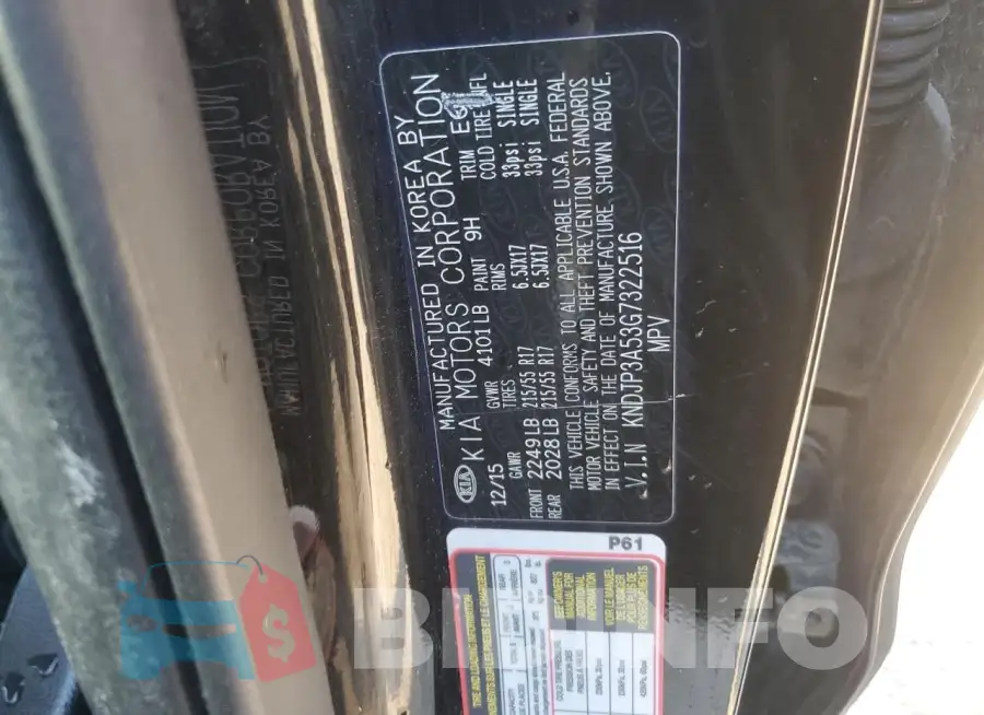 KNDJP3A53G7322516 Photo# 12