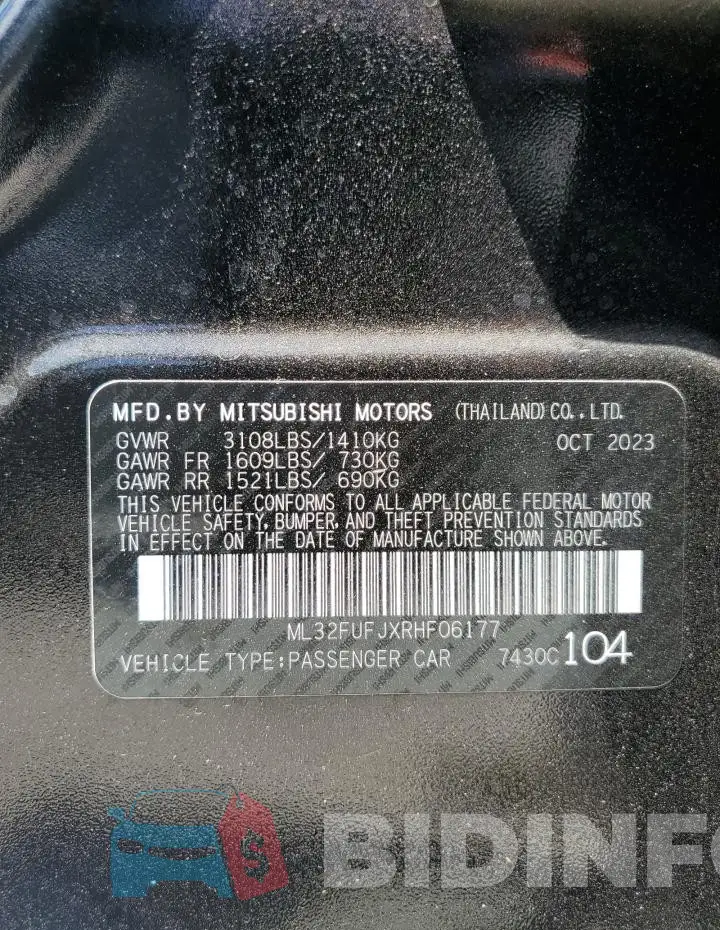 ML32FUFJXRHF06177 Photo# 12