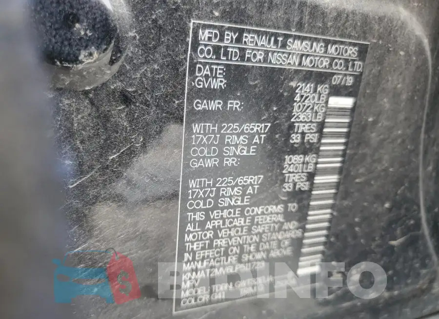 KNMAT2MV6LP511723 Photo# 14