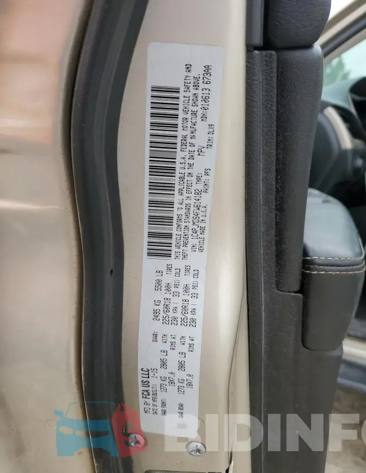 1C4PJMDS4FW614182 Photo# 13