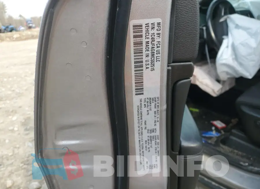 1C4RJFAG8MC552515 Photo# 12