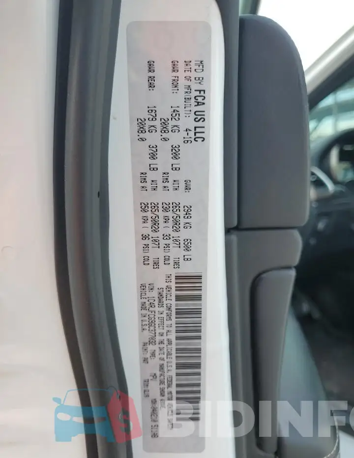 1C4RJFCG9GC377032 Photo# 12