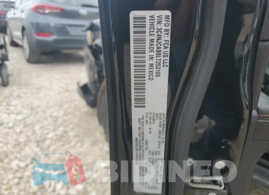 3C4NJCAB8LT253109 Photo# 13