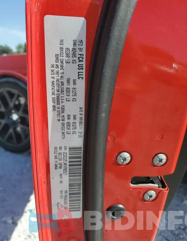 2C3CDZFJ4FH782317 Photo# 12