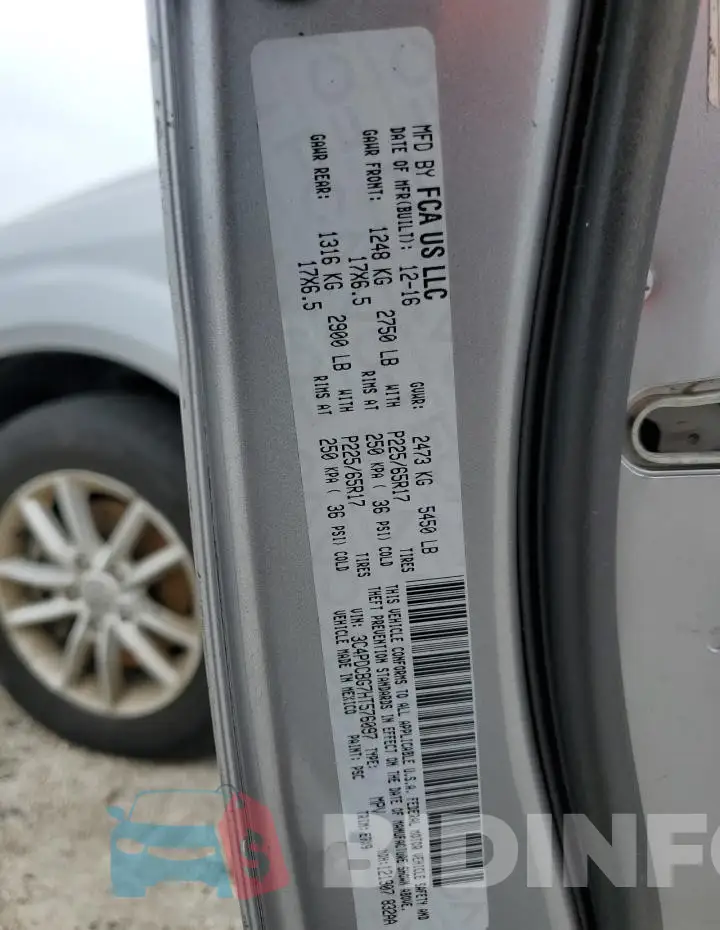 3C4PDCBG7HT576097 Photo# 13