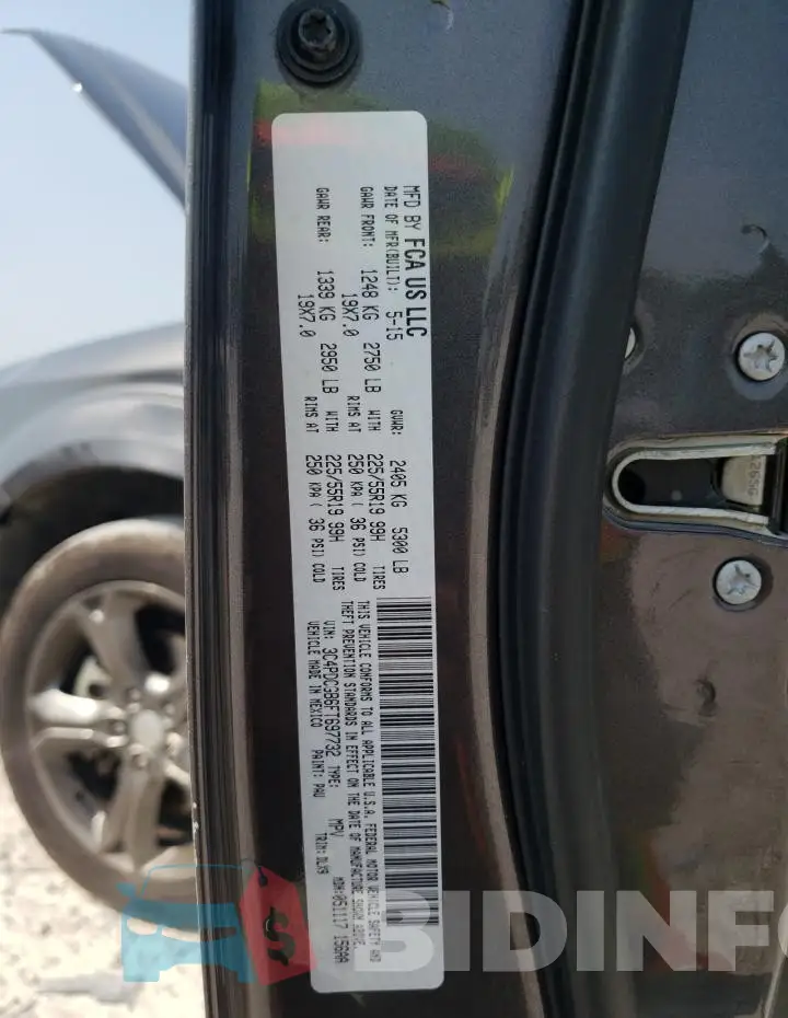 3C4PDCGB6FT697732 Photo# 13