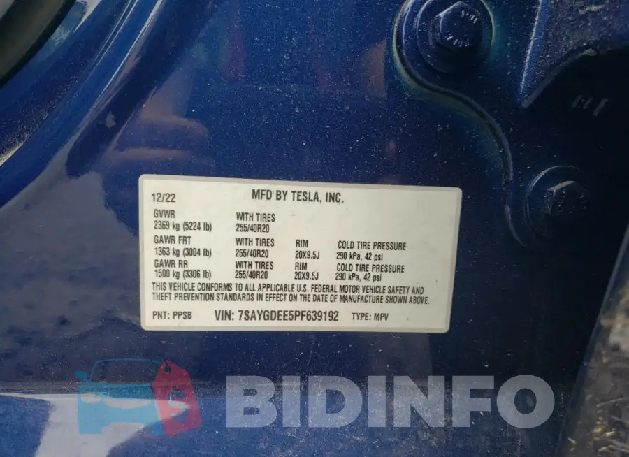 7SAYGDEE5PF639192 Photo# 12