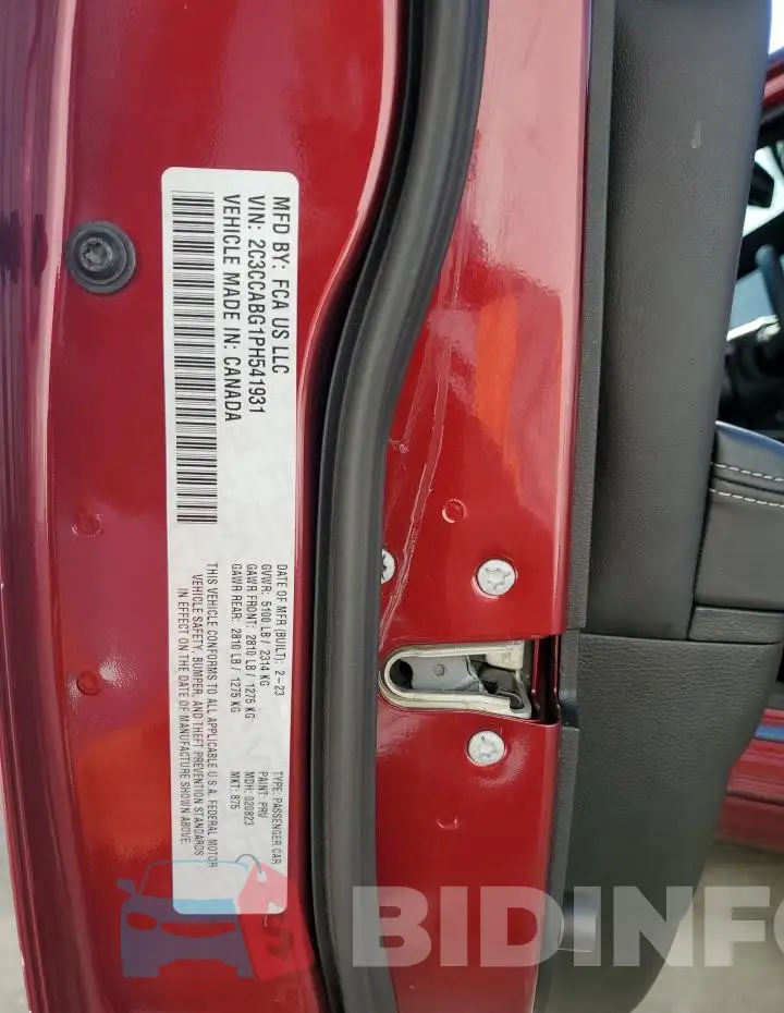 2C3CCABG1PH541931 Photo# 12