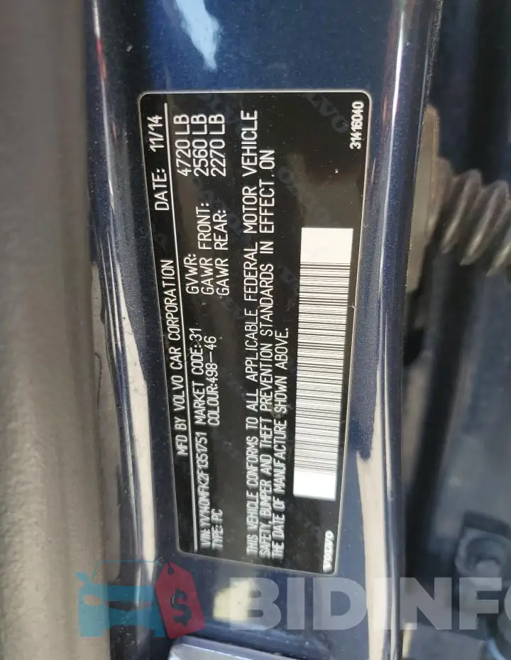 YV140MFK2F1351751 Photo# 12
