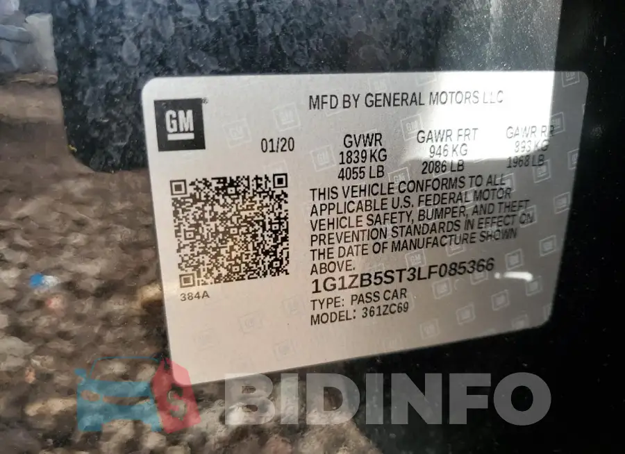 1G1ZB5ST3LF085366 Photo# 12