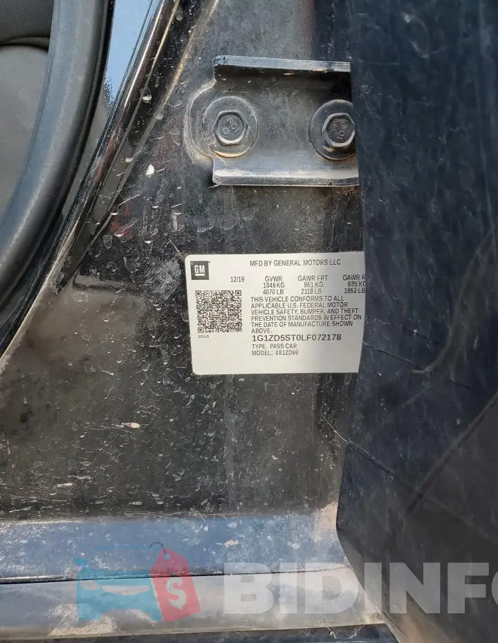 1G1ZD5ST0LF072178 Photo# 12