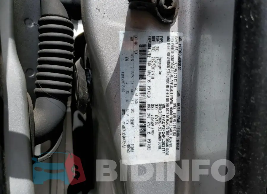1FADP3F24FL383171 Photo# 12