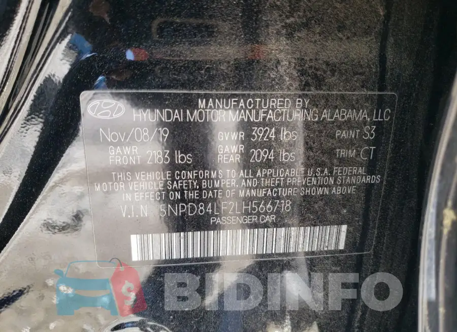 5NPD84LF2LH566718 Photo# 12