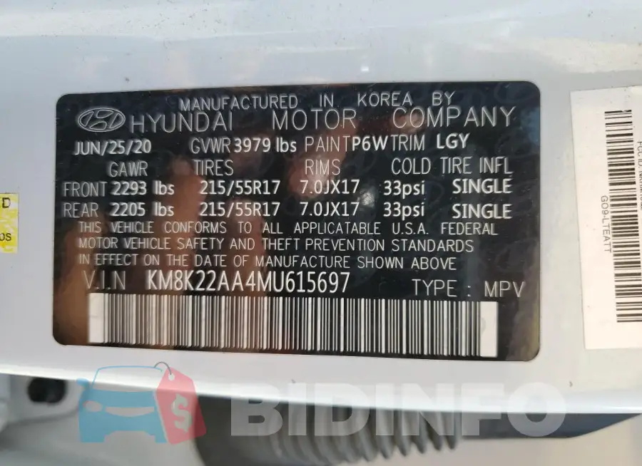 KM8K22AA4MU615697 Photo# 13