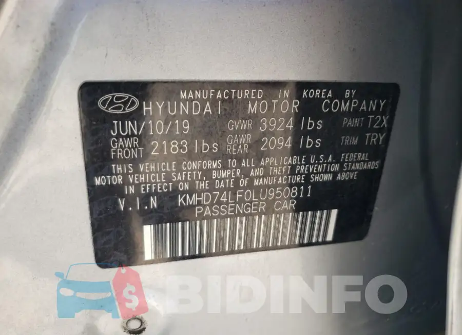 KMHD74LF0LU950811 Photo# 12