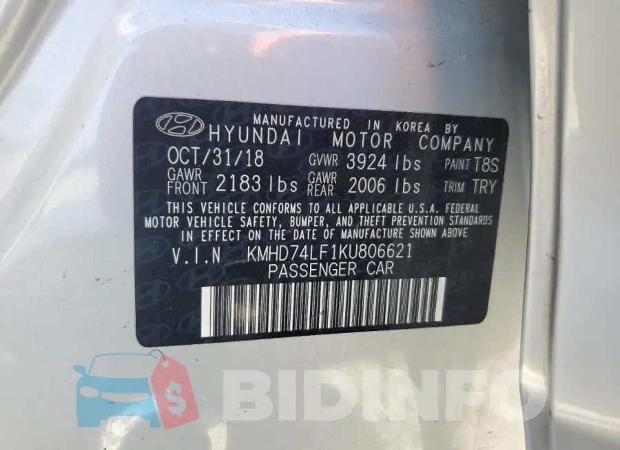 KMHD74LF1KU806621 Photo# 12