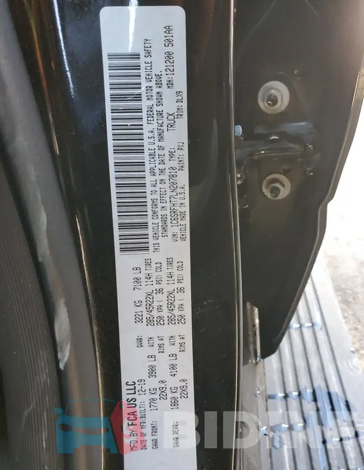 1C6SRFHT7LN207810 Photo# 12