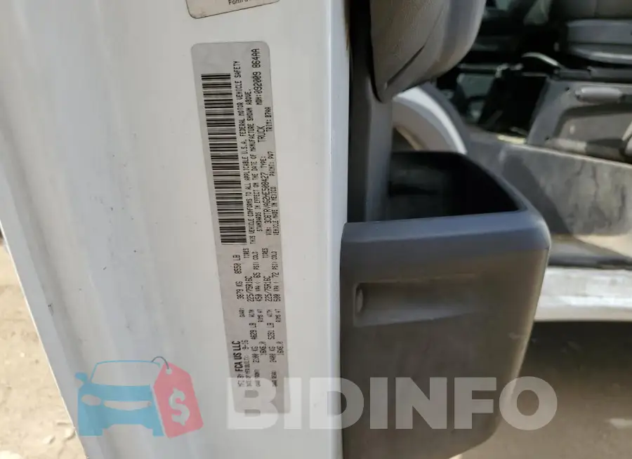 3C6TRVAG2HE508427 Photo# 12